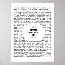 Poster: "Self Esteem_Positively Me"