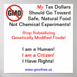 Poster - Stop Subsidizing GMOs