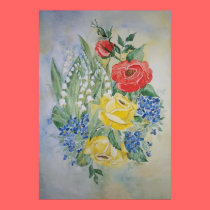 Poster Summer Flowers posters