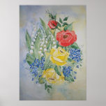 Poster Summer Flowers