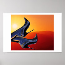 Poster - Sunset Boots