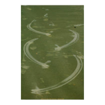 Poster Swirls in the sand - John A Sylvester... posters