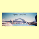 Poster Sydney Harbour Bridge, Australia