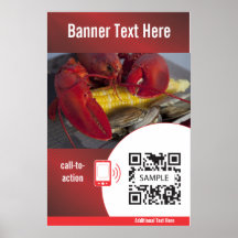 Poster Template Lobster