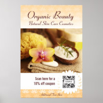 Poster Template Organic Beauty