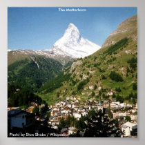 Poster / The Matterhorn / 1996