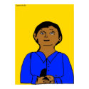 Poster TibbsOmalay BlueYellow posters