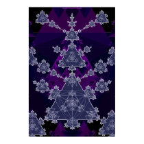 Poster: Triangle Fractal: Blueprint of Geometry