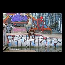 Poster, "Urban Swimming Hole" posters