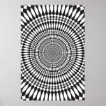 Poster: Vertigo: Black & White Abstract