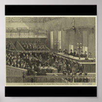 Poster-Vintage Chicago Art-Anarchist Trial
