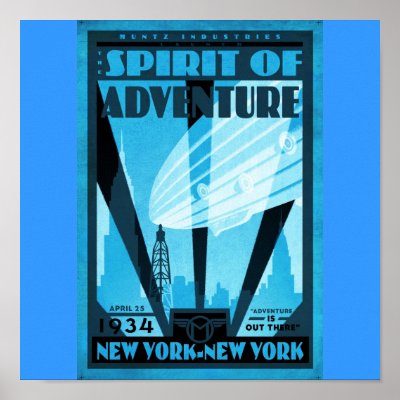 Poster-Vintage Travel-New York