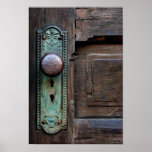 Poster  w/Options  'Old Door Knob' by Joanne Coyle