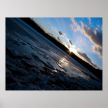 Poster - Walden Pond Winter