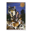 Poster--Wolf Girl posters by fncdesign Poster--Wolf Girl posters