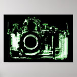 POSTER - X-RAY VISION CAMERA - GREEN