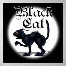 Posters del gato negro