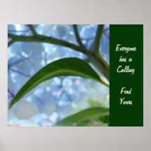 Posters Everyone has a Calling Find Yours Floral
