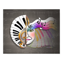 Posters & Fine Art: Music Mask posters
