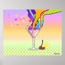 Posters, Fine Art - Pop Art Martini
