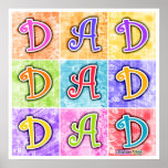 Posters, Prints - DAD Pop Art