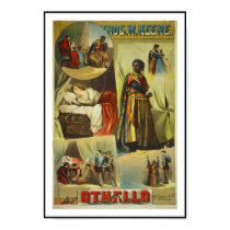Posters Theater Vintage "Othello" posters by Zazzle_Vintage Posters Theater Vintage "Othello" posters