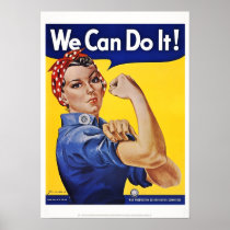 Posters: We Can Do It   (Version 2)