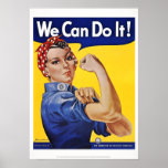 Posters: We Can Do It   (Version 2)