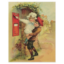 Posting a letter flyer design