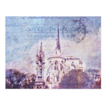 Postmarked Notre Dame Postcard