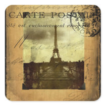 Postmarked Paris Stickers
