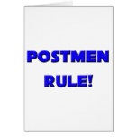 Postmen Rule! Greeting Cards