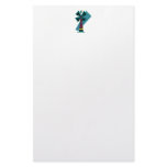 Postmodern Palm Bird Sans Background Personalized Stationery