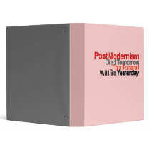 PostModernism 2.0 Pink Binder