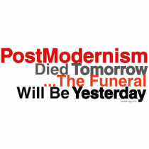 PostModernism Acrylic Desktop Sculpture Cut Out