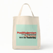 Postmodernism Grocery Tote Canvas Bags