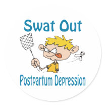Postpartum-Depression stickers by causeican Postpartum-Depression stickers