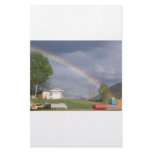 pot at the end of the rainbow customized stationery