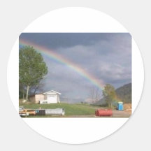 pot at the end of the rainbow stickers