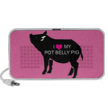Pot Belly Pig Doodle Speaker