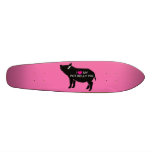 Pot Belly Pig Skateboard Oldschool