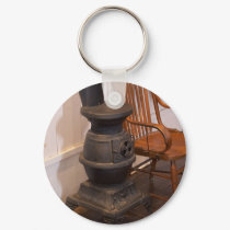 Pot Belly Stove keychains