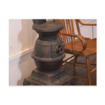Pot Belly Stove Postcard