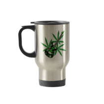 Pot leaf Guitar by Valxart Coffee Mugs
