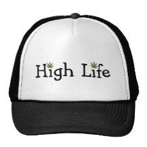pot-leaf, pot-leaf, High Life Mesh Hats