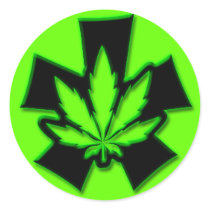 Pot Leaf*Sticker by SpreadinPeace Pot Leaf*Sticker