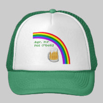 Pot O gold FRONT AND BACK designs each hats