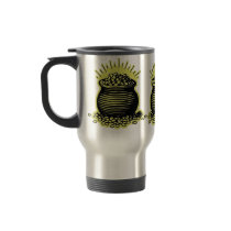 Pot o' Gold Travel mugs by JuJuGarden Pot o' Gold Travel mugs
