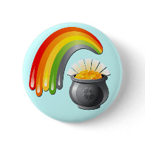 POT OF GOLD AND RAINBOW buttons