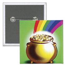 Pot of gold and rainbow buttons